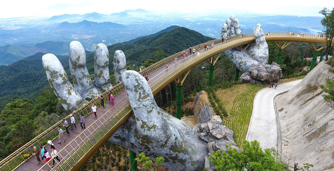 Vietnam Buddha Hands Bridge Tour